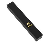 ABOOFAN Mezuzah Ebraica Decorativa in Resina Nera Impermeabilità e Resistenza Corrosione Targa per Ebraica Custodia per Rotolo Ebraico Decorazione e Matrimoni