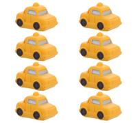 ABOOFAN Micro-Landscape Taxi 8 Pezzi Accessorio Decorativo in Resina Giallo - Mini Camion Kawaii per Creare Un Universo Universo Universo Casa
