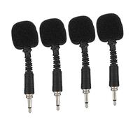 ABOOFAN Microfono Cancellazione Del Rumore Professionale Omnidirezionale Portatile, Set Da 4 Pezzi Per Streaming Live e Registrazioni Domestiche, Compatto e Schermato Per Qualità Audio Superiore