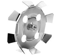 ABOOFAN Miscelatore per Trapano, Testa Mixer, Attacco per Miscelatore, Ferro Zincato, Argento, Multifunzione e Portatile, per Scenari di Costruzione