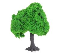 ABOOFAN Modello di Albero di Realistico per Paesaggi in Miniatura, Materiale Plastico Verde, per Scenari di Modellismo e Giochi da Tavolo, per Progetti Urbani