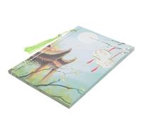 ABOOFAN Notebook con Motivo Paesaggio in Stile Cinese Taccuino Estetico per Journaling Diario Vintage per Studenti Insegnanti e Artisti Formato Portatile per Casa e Ufficio