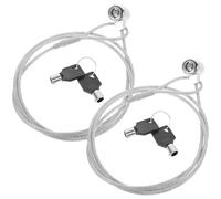 ABOOFAN Notebook Lock And Security Cable Chiave in Lega, 2 Set Portatile