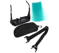 ABOOFAN Occhiali da Saldatura con Oscuramento Automatico in Abs, Protezione Occhi per Saldatori, Visione Chiara e Comfort, per Saldatura a Punto e Lavori Tig