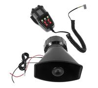 ABOOFAN Pa Wireless per Auto con Sirena Toni Allarme Registrabile e Telecomando Accessorio Esterno Atv per Sicurezza Veicolare