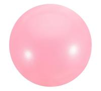 ABOOFAN Palla da Yoga Piccola Rosa in PVC per Allenamento Post Parto | Uso Domestico e Pilates, Antiscivolo e Sostegno per Schiena e Muscoli, Adatta a Maternità