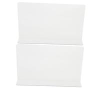 ABOOFAN Paraspruzzi per Doccia e da Bagno 2 Pezzi in PVC Protezione Anti-Schizzi Facile da Installare per Bagno