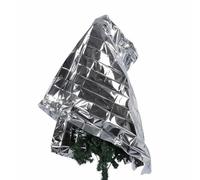 ABOOFAN Pellicola Termica Riflettente Argento Materiale Pieghevole per Giardino, Film Specchio per Protezione Piante per Coperture e Coltivazione