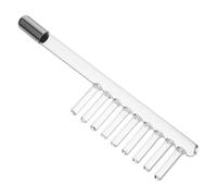 ABOOFAN Pettine in Vetro per Dispositivo di Terapia ad Alta Frequenza Sostituzione Resistente per Massaggio del Capelluto Accessorio Strumento per Trattamenti Capelli