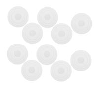 ABOOFAN Piastra Doccia Micro Ugelli 10 Pezzi Acciaio Inox 304 Argento | Disco di Uscita Rotondo, Design ad Alta Pressione e Anticalcare, per Soffioni a Pioggia e Uscite Manuali