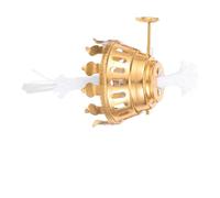 ABOOFAN Porta Stoppino per Lampada a Cherosene Regolabile in Lega Oro | Design Vintage e Classico, Compatibile Lampada a Olio e Lanterna, per Interni Domestici