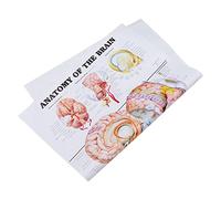 ABOOFAN Poster Di Anatomia Del Tabella Didattica Per Aule e Laboratori Su 50x70cm Cornice Facile Da Leggere e Comprendere
