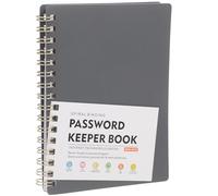 ABOOFAN Quaderno Password con Schede Alfabetiche Organizer Password Compatto per Registrare Siti Web e Note Taccuino Portatile e Indirizzi Include Pagine Extra per Appunti