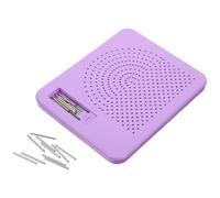 ABOOFAN Quilling Board Portatile per Carta con Guide e Perni Strumento Manuale Leggero per Creazione Artigianale di Fiori di Carta Compatto per Hobby Te