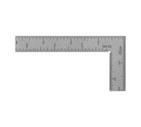ABOOFAN Righello Angolare Mini Quadrato in Acciaio Inossidabile L-shape 4x2 Pollici Versatile per Progetti di Ingegneria e Disegno Tecnico