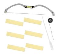 ABOOFAN Righello per Sopracciglia in Lega di Alluminio Multifunzionale a Forma di Arco Correttore e Strumento per Mappare e Misurare Sopracciglia Adatto per Trucco Professionale e Uso