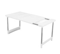 ABOOFAN Ripiano Estensibile Regolabile per Cucina Acciaio Inossidabile Organizer Multifunzionale per Forno Utensili e Elettrodomestici