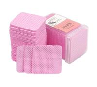 ABOOFAN Salviette senza per Non Pulizia e Pezzi 400 Colla Ciglia Tessuto P Rosa da Facili Trasportare Scheggiature Viaggi di Lavoro Vacanze