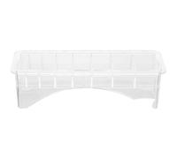 ABOOFAN Scatola per Pettini per Tosatrice Elettrica 8 Slot Custodia Portaoggetti in Plastica Resistente Organizer per Accessori da Parrucchiere Contenitore per Riporre Colore Casuale