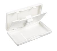 ABOOFAN Scatola Porta Ance per Oboe 6 Scomparti Bianca in Plastica, Custodia Portatile Facile da Trasportare Design Professionale e Linee Semplici