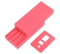 ABOOFAN Set 2 Pezzi Rullo e Stampo per Perline in Argilla Polimerica Rosa da 4/6/8 Mm con Dosatore, Utensili per Creazione Gioielli e Orecchini Artigianali, Strumenti per Modellare