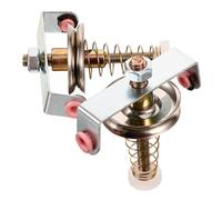 ABOOFAN Set 2 Pezzi Tenditore a Molla in Acciaio Inox per Macchina da Telaio, Regolatore di Tensione Tessile Elettronico, Accessorio Alimentatore di Trama per Tessitura e Cucito