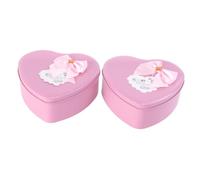 ABOOFAN Set 2 Scatole Sapone a Forma di Rosa 9 Fiori Profumati Regalo Creativo per la Festa della Mamma Sapone AI Fiori in Scatola Cuore di Metallo Idea Regalo Profumata Colore Casuale