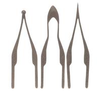 ABOOFAN Set 3 Punte per Penna Pirografo Professionale in Lega Nichel-Cromo, 3 Diverse Forme per Back To School Party e Lavori di Pirografia su Legno