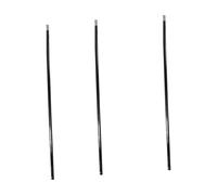 ABOOFAN Set 3pezzi Tondini di Ferro per Truss Rod Chitarra Leggeri e Speciali per Riparazione del Manico, Accessori per Manutenzione e Sostituzione Chitarra Nero