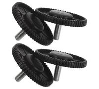 ABOOFAN Set 4 Pezzi Livellatori Regolabili M10 per Attrezzature Fitness e Mobili Piedini Antivibranti Protezione Pavimenti per Tapis Rialzi per Mobili Pesanti Adatti a Pavimenti