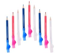 ABOOFAN Set 9 Pezzi Matite per Tessuti Gessetti per Cucito Senza Macchie a Mano Design Ergonomico in Legno e Plastica per Sartoria Professionale e Cucito a Casa