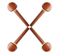 ABOOFAN Set di 4 Piroli di Accordatura in Legno per Violoncello, Accessori Pratici per Strumenti a Corda, Regolazione Fine della Tensione, per Esibizioni dal Palcoscenico