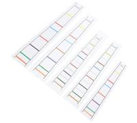 ABOOFAN Set di Adesivi per Note Violoncello 5 Pezzi Guida Dita per Principianti Marcatori Tastiera Facili da Applicare e Resistenti Accessori per Esercizi e Apprendimento Musicale