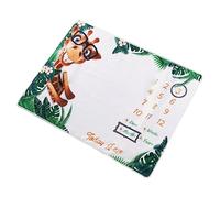 ABOOFAN Set Di Coperte Per Neonati 3 Pezzi 75x100 Cm Copertina E Piumone Personalizzati Accessorio Per Fotografia Neonatale Con Pennarello Creativo