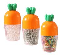 ABOOFAN Set Graffette Carine e Puntine da Disegno Colorate e Argento Clip per Planner e Forniture per Ufficio Piccole Graffette Pratiche per Documenti Scuola e Lavoro