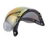 ABOOFAN Set Visiera Antivento Trasparente per Casco da Moto Lente Parasole in Plastica ad Alta Trasparenza Visiera di Ricambio Leggera Antivento Blocco UV Accessorio Casco per Guida
