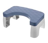 ABOOFAN Sgabello Poggiapiedi Antiscivolo in Plastica per Bagno e Camera da Letto, Supporta Fino a 150kg, Migliora Postura e Allevia Mal di Schiena