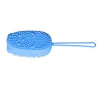 ABOOFAN Spazzola da Bagno Accessorio per Bagno per Doccia in Silicone e Spugna Blu Produce Ricca Schiuma e Allevia la Stanchezza, per Quotidiano