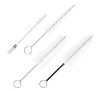 ABOOFAN Spazzola per Pulizia Strumenti a Soffio 4 Pezzi in Acciaio Inossidabile e Nylon, Portatile e Leggera, per Sax e Clarinetto, Prolunga la Vita dello Strumento