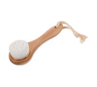 ABOOFAN Spazzola per Pulizia Viso con Manico e Cordino Esfoliante Delicato per Tutti i Tipi per Detergere e Curare Viso