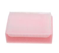 ABOOFAN Spazzola Sensoriale per Ragazzo Ragazza in Plastica Rosa Morbida Spugna per Massaggi Delicati e Bagnetto, per Terapia e Attività Sensoriali