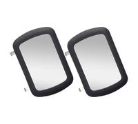 ABOOFAN Specchietti per Trucco Auto Clip per Visiera Parasole Set 2 Pezzi Specchietto Retrovisore per Automobile Accessori Interni per Cura Personale in Veicolo Adatti a Conducente e