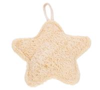 ABOOFAN Spugna Esfoliante Loofah Naturale Forma di Stella a Cinque Punte Cartoon Scrubber Corpo Multifunzione per Bagno Massaggio e Pulizia per Adulti