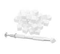ABOOFAN Spugnette Nail Art Riutilizzabili con Penna Grab per Manicure e Make-up Mini Blocchi per Palette Gel Unghie e Applicazione Fondotinta Kit Compatto per Sfumature Uniformi e