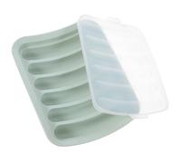 ABOOFAN Stampo per Salsicce Silicone Riutilizzabile DIY per Hot Dog con per Verde