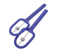 ABOOFAN Strumento di Allenamento della Punta della Lingua, 2 Pezzi, Forma a U, Miglioramento del Linguaggio, Materiale Pp Metal, Uso Clinico in Aula