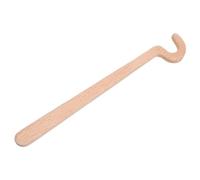 ABOOFAN Strumento per Modellare la Ceramica Manico in Legno Bastone da Lancio per Argilla Utensile a Gancio Piegato per Rifinitura Bordi Bocca per Studio e Laboratorio di Ceramica