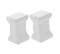ABOOFAN Supporti in Mullite per Forni Ceramici 2 Pezzi, Resistenza Alta Temperatura e Ottimizzazione Cottura, Pilastri per Cottura di Ceramica per Artisti e Amanti della Ceramica