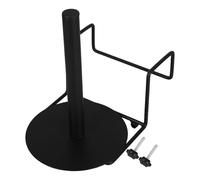 ABOOFAN Supporto a Parete per Sacchetti Nero in Ferro per Supermercati | Struttura Stabile, Layout Efficiente e Uso Versatile, Soluzione Salvaspazio per Negozi di Convenienza