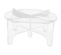 ABOOFAN Supporto Acrilico per Dispenser Bevande Base Trasparente per Esposizione Dolci e Cocktail Stand Stabile per Tavoli Cucina e Feste